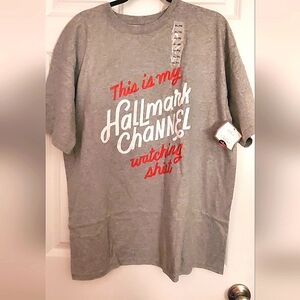 This is My Hallmark channel watching Shirt Unisex XL Brand new